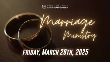 Marriage Ministry Night – March 28th